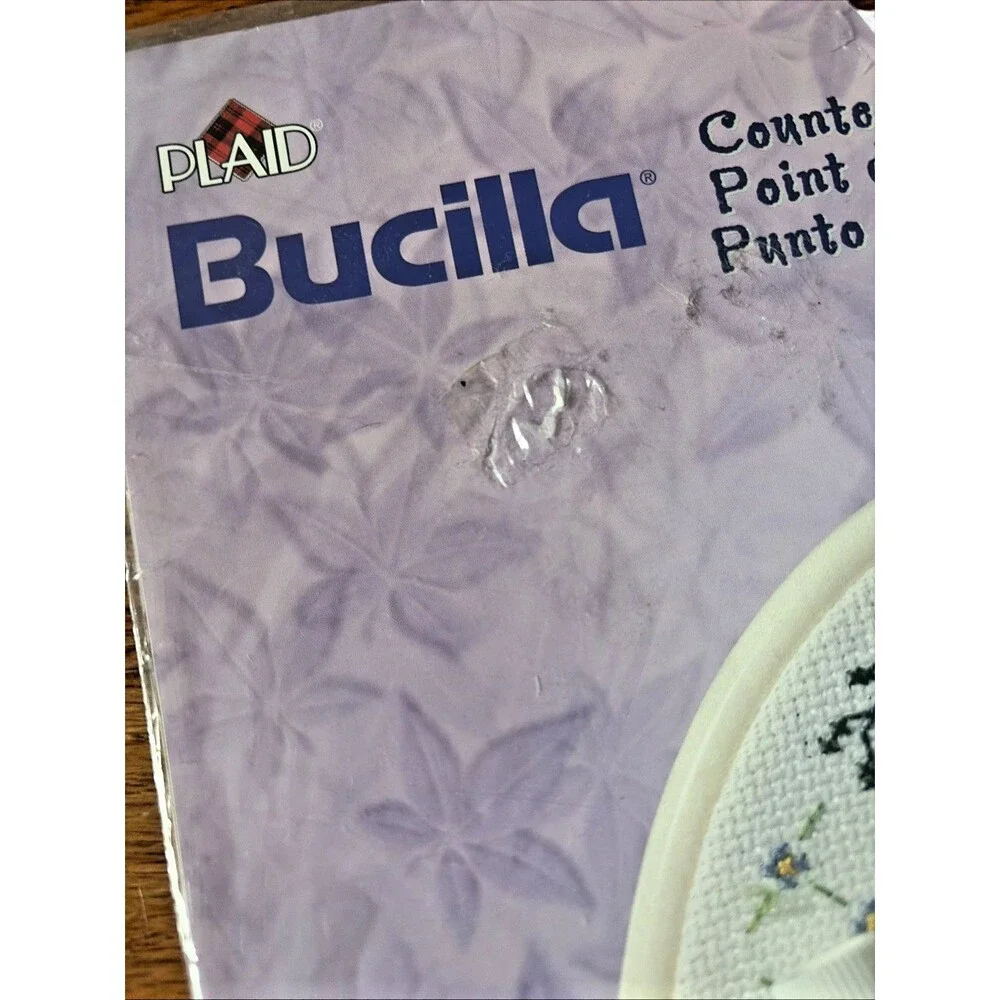 Bucilla 2001 Counted Cross Stitch Kit 42919 Dear Guest Sign Forgot Toothbrush